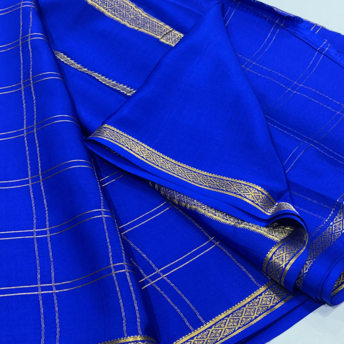 Pure Mysore Crepe Silk Saree