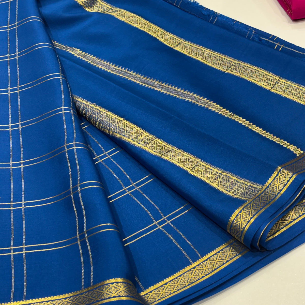 Pure Mysore Crepe Silk Saree