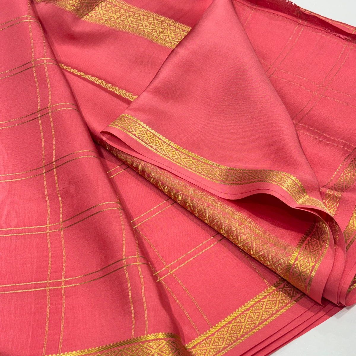 Pure Mysore Crepe Silk Saree