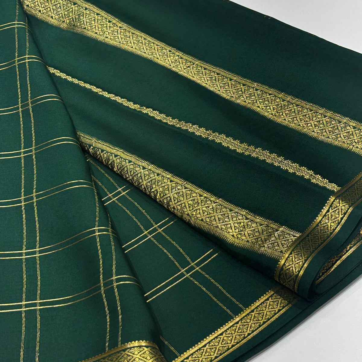 Pure Mysore Crepe Silk Saree