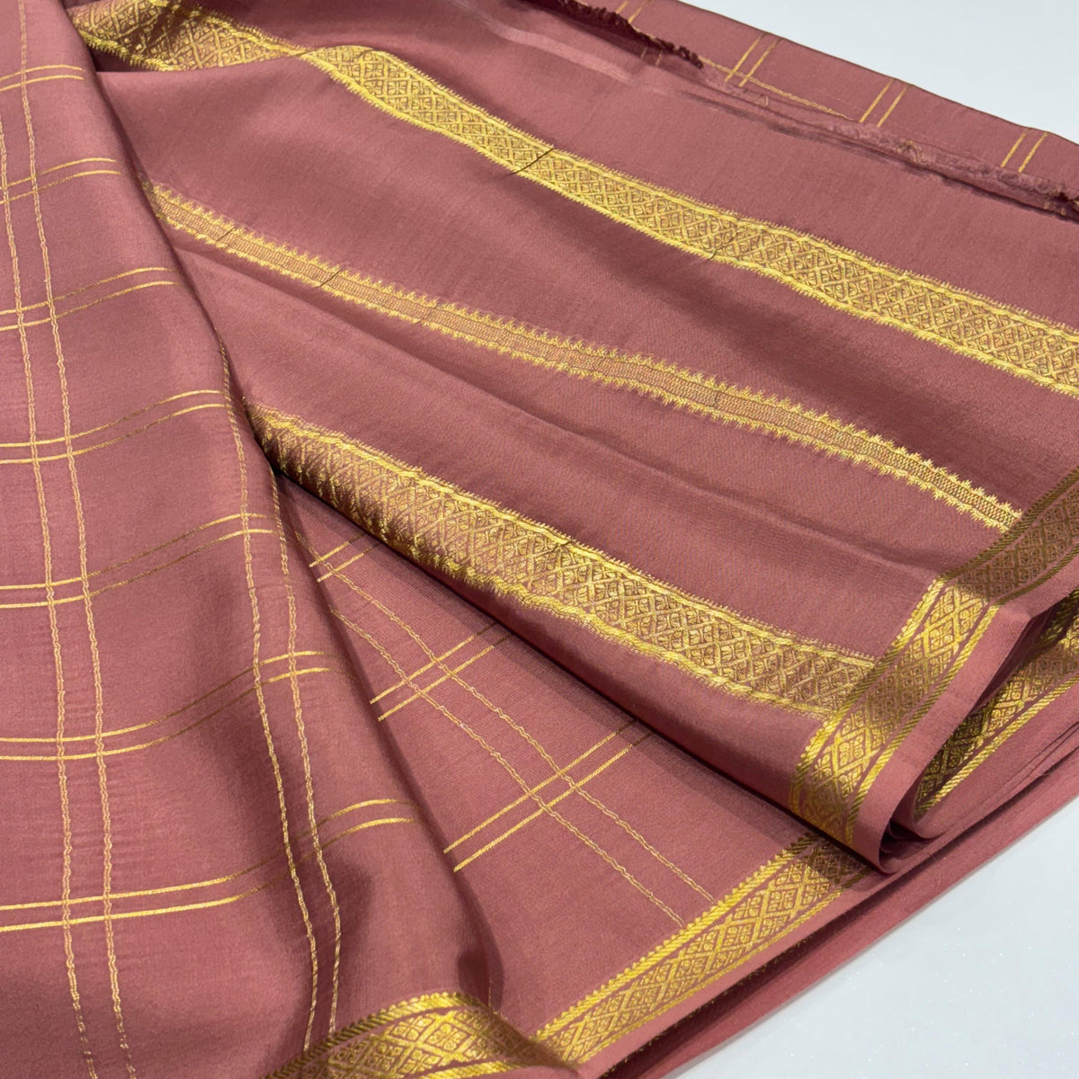 Pure Mysore Crepe Silk Saree