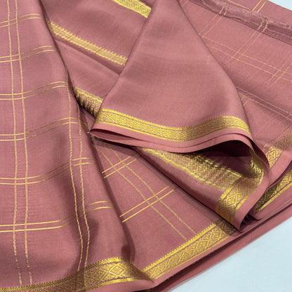 Pure Mysore Crepe Silk Saree
