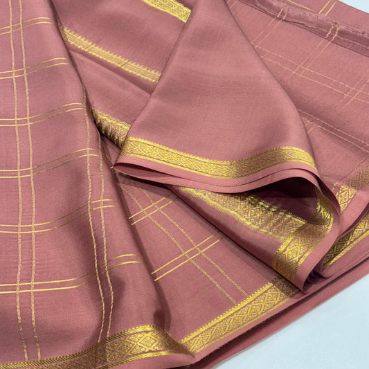Pure Mysore Crepe Silk Saree