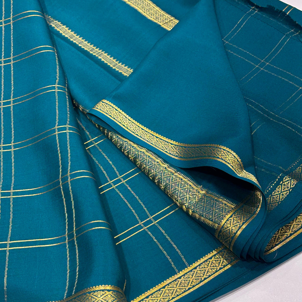 Pure Mysore Crepe Silk Saree
