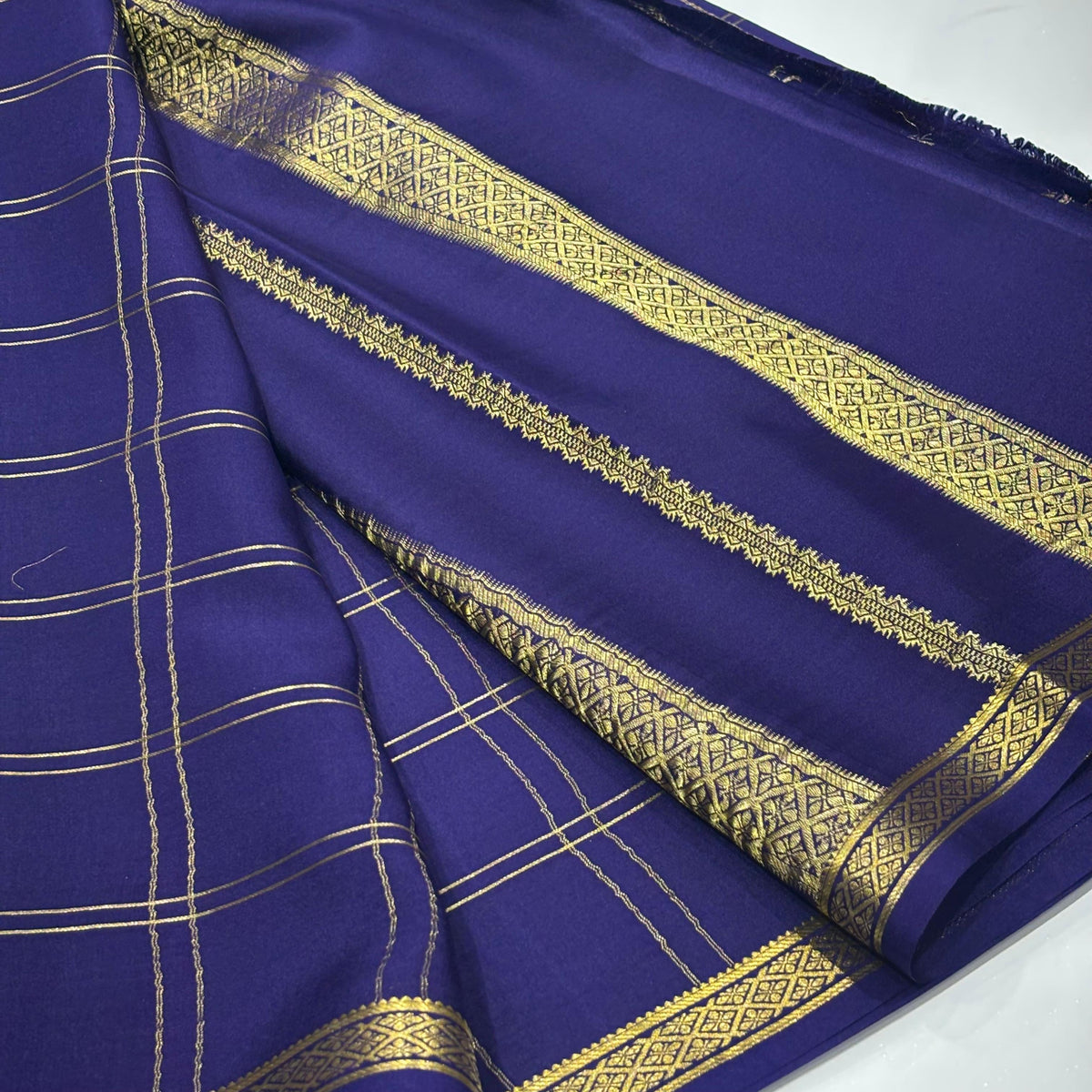 Pure Mysore Crepe Silk Saree