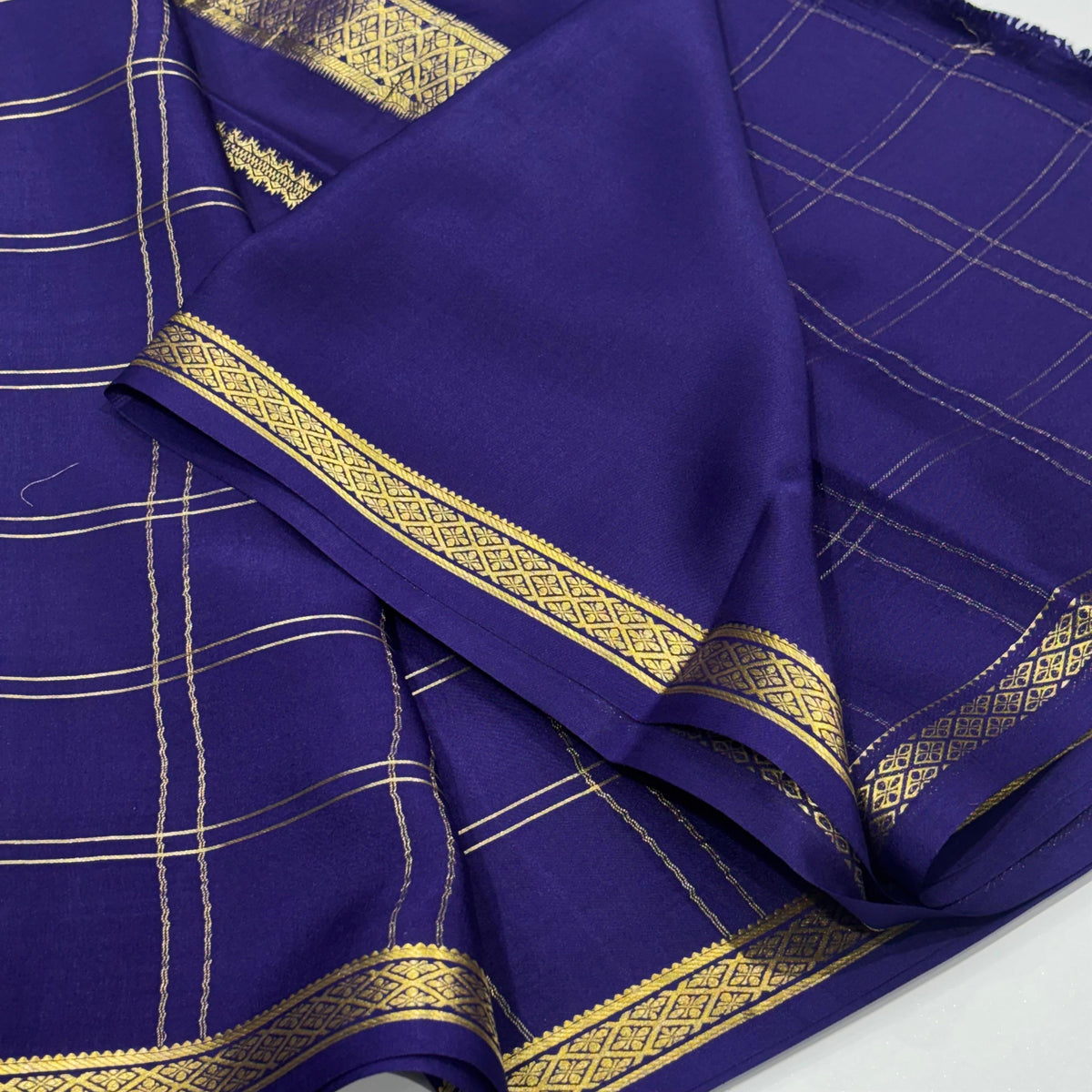 Pure Mysore Crepe Silk Saree