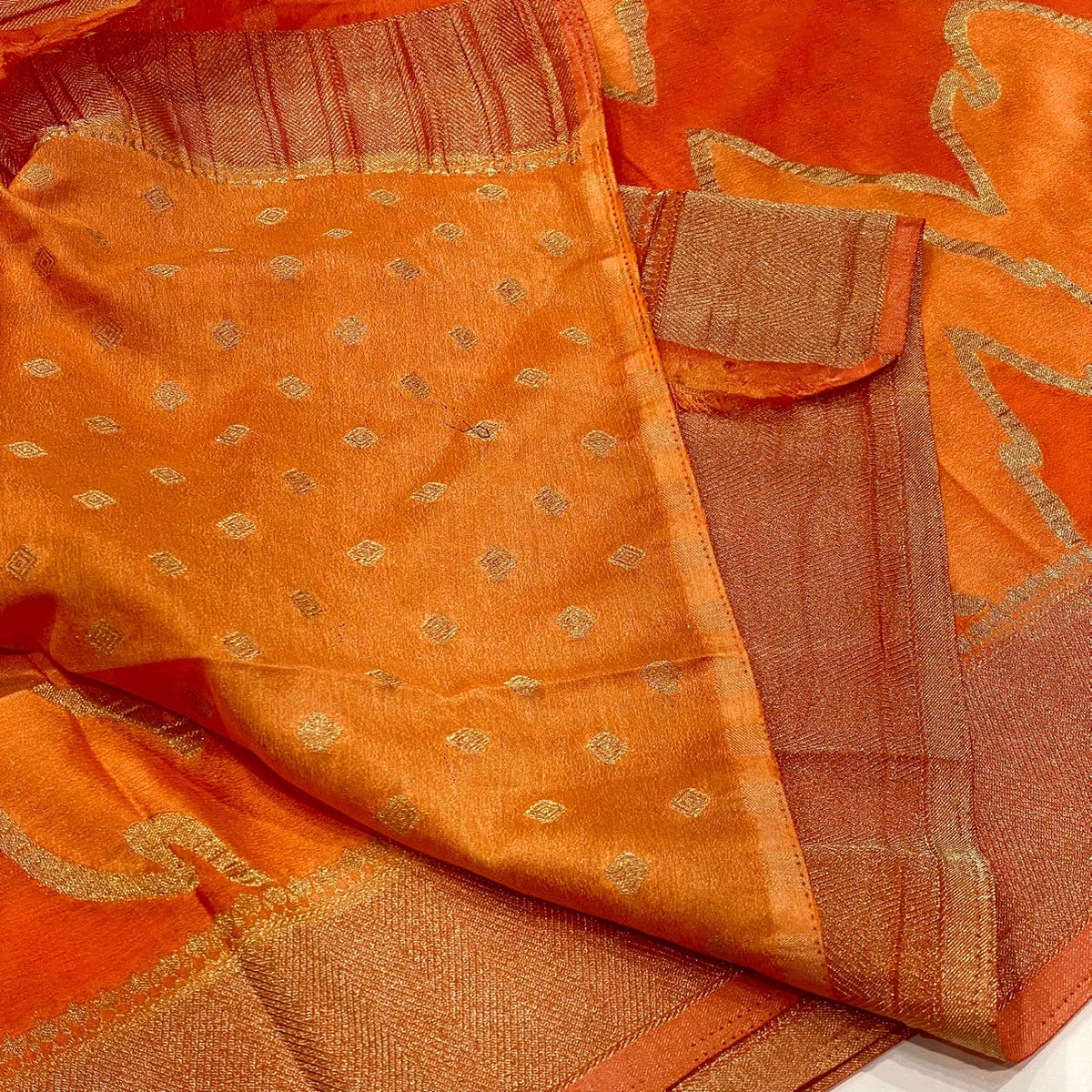 Rangkat Banarasi Georgette Saree
