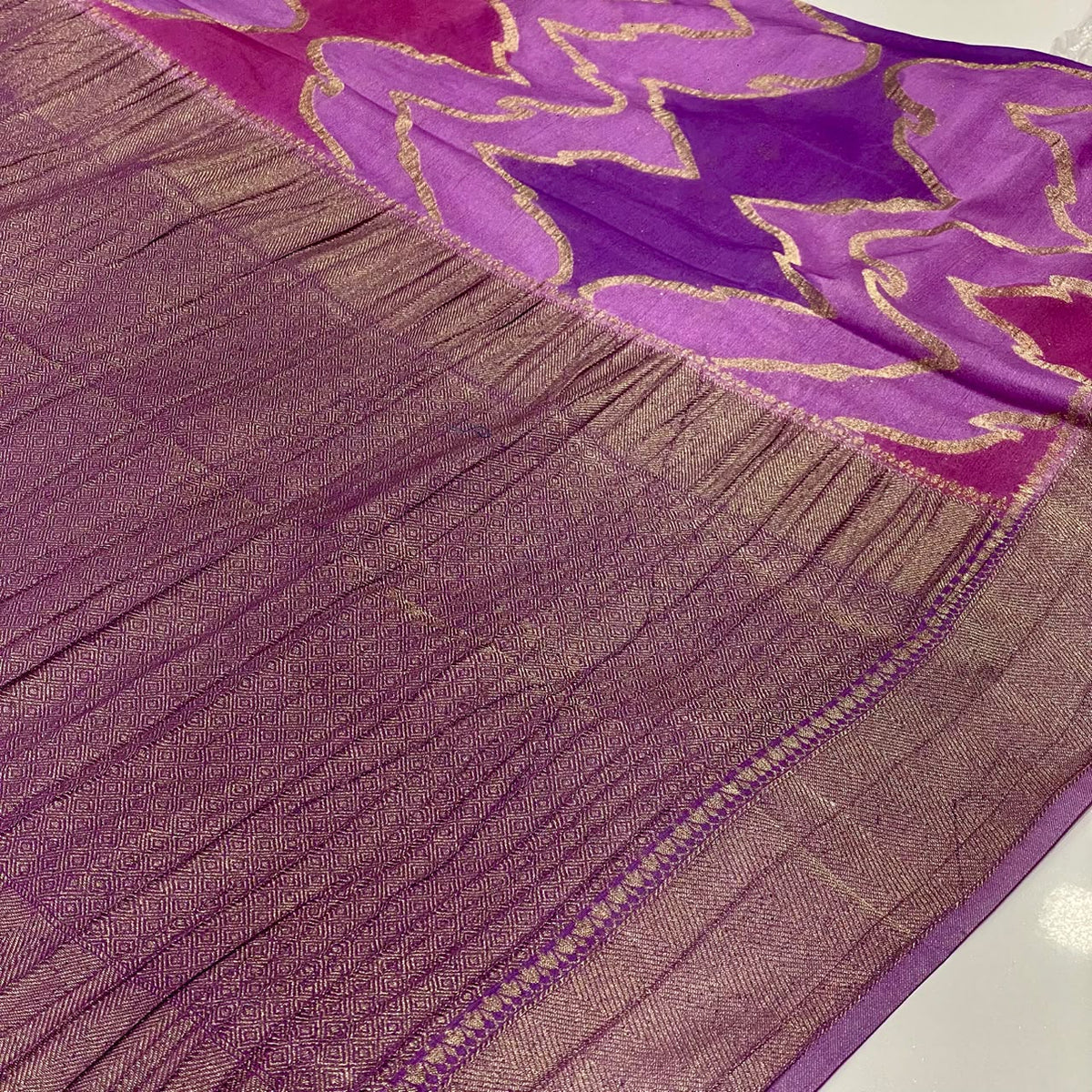 Rangkat Banarasi Georgette Saree