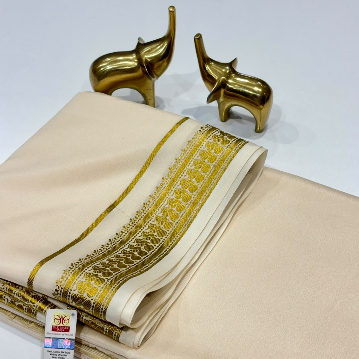 Pure Mysore Crepe Silk Saree