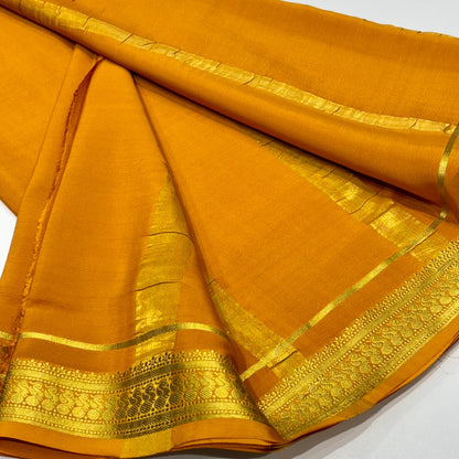 Pure Mysore Crepe Silk Saree