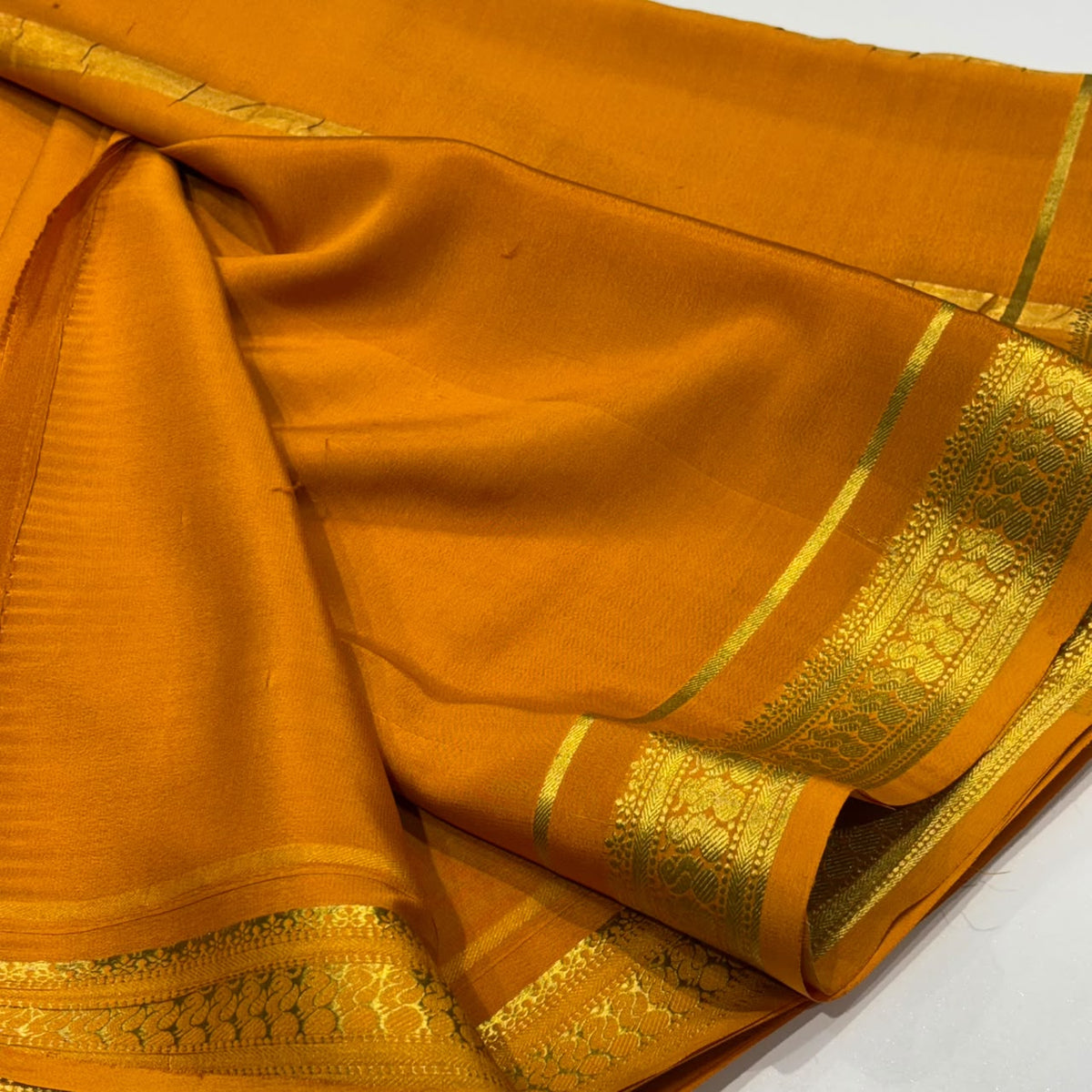Pure Mysore Crepe Silk Saree