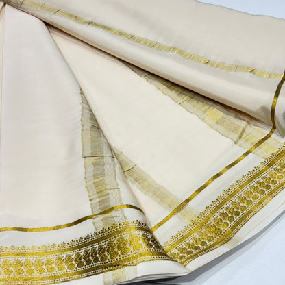 Pure Mysore Crepe Silk Saree