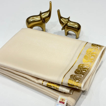 Pure Mysore Crepe Silk Saree