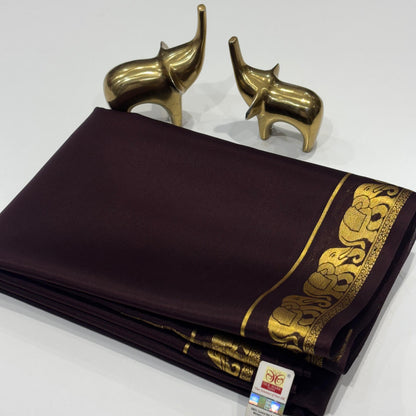 Pure Mysore Crepe Silk Saree
