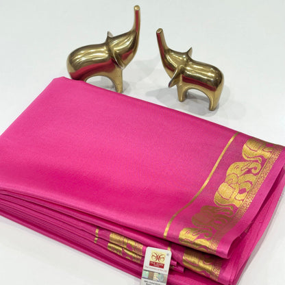 Pure Mysore Crepe Silk Saree