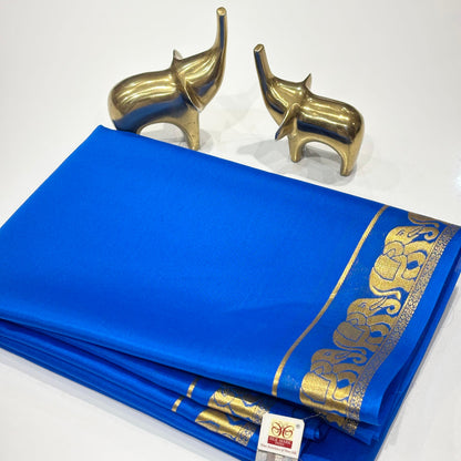 Pure Mysore Crepe Silk Saree