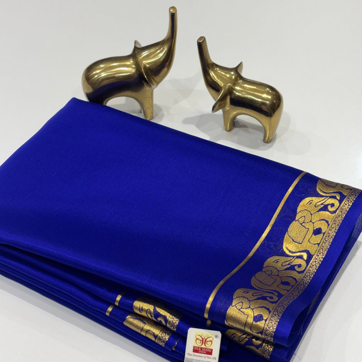 Pure Mysore Crepe Silk Saree