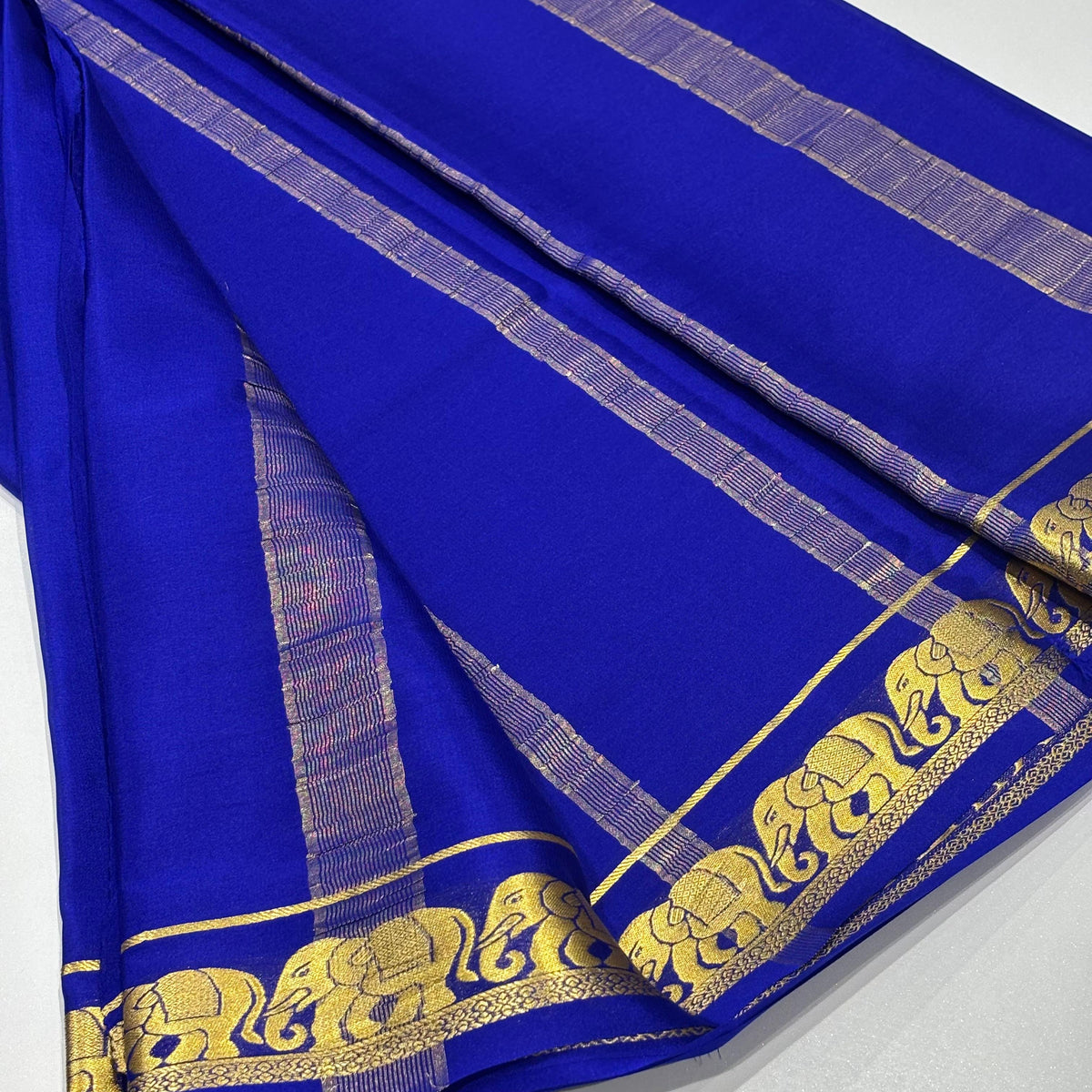 Pure Mysore Crepe Silk Saree