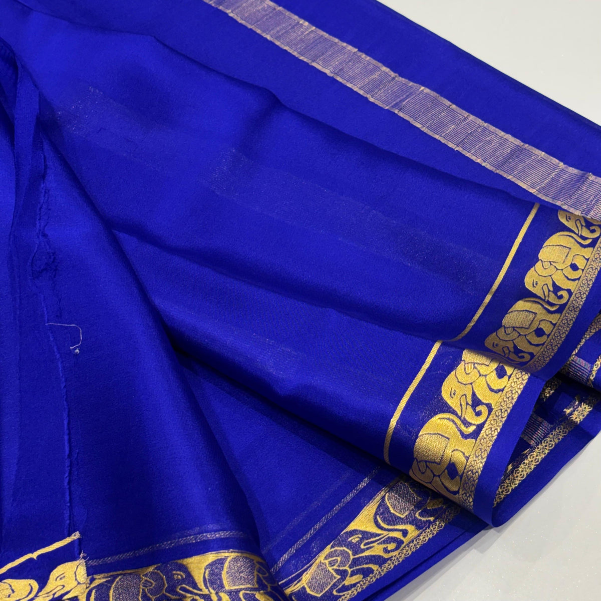 Pure Mysore Crepe Silk Saree
