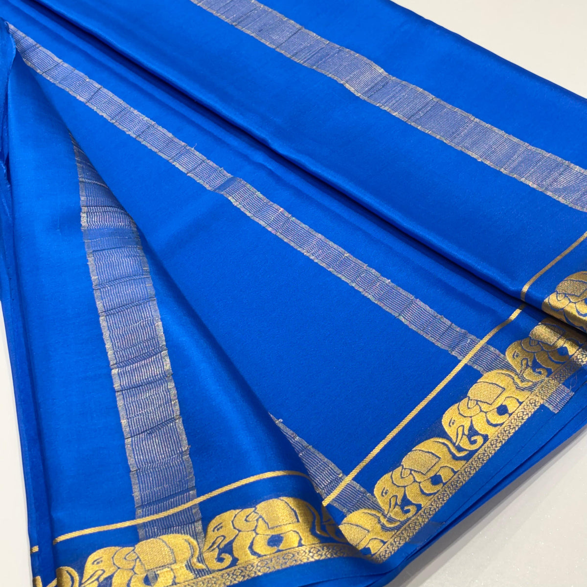Pure Mysore Crepe Silk Saree