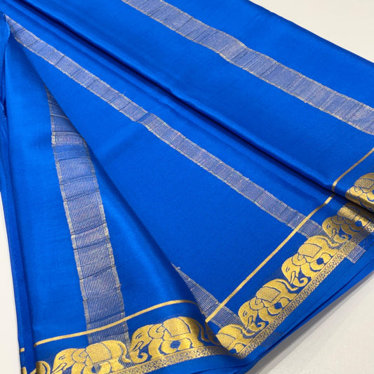 Pure Mysore Crepe Silk Saree