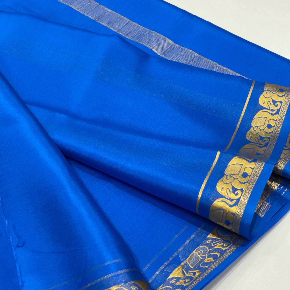 Pure Mysore Crepe Silk Saree