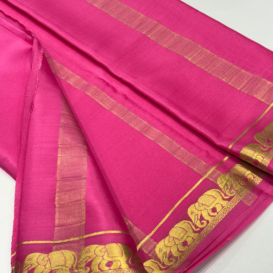 Pure Mysore Crepe Silk Saree