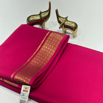 Pure Mysore Crepe Silk Saree