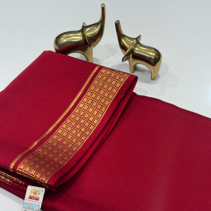 Pure Mysore Crepe Silk Saree