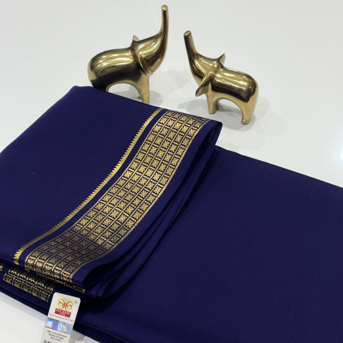 Pure Mysore Crepe Silk Saree