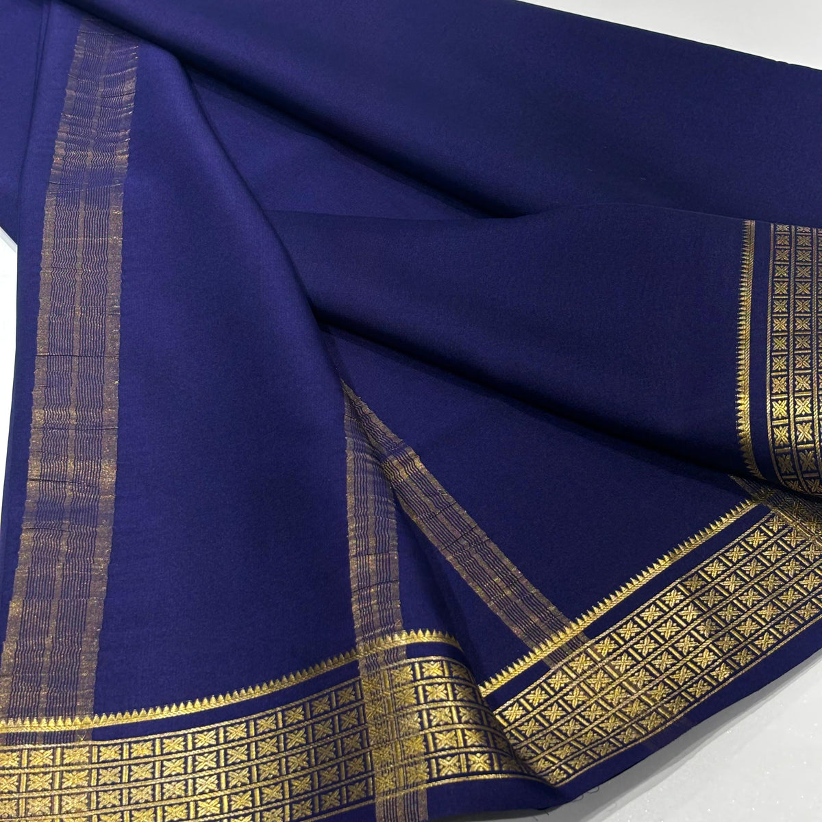 Pure Mysore Crepe Silk Saree