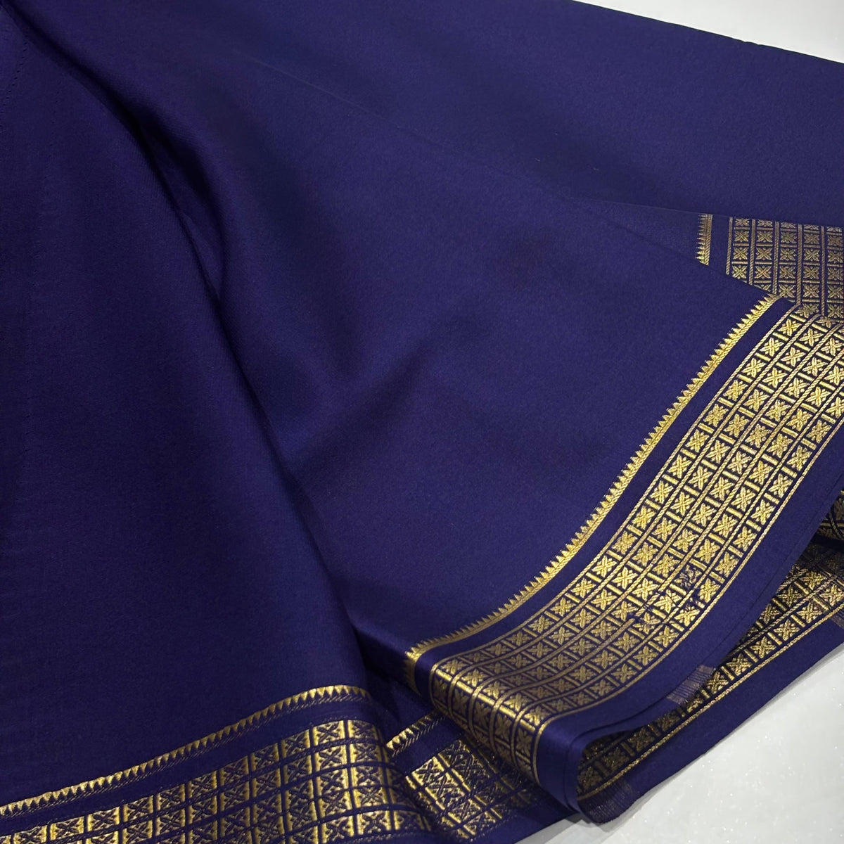 Pure Mysore Crepe Silk Saree