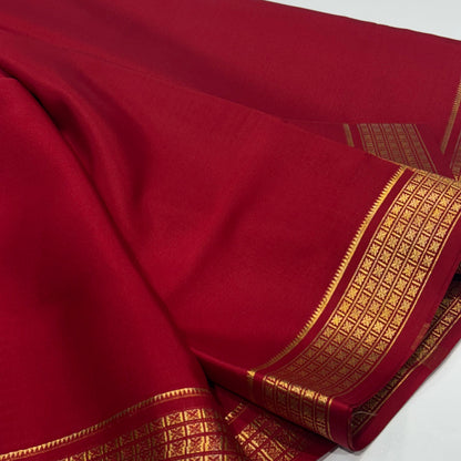 Pure Mysore Crepe Silk Saree
