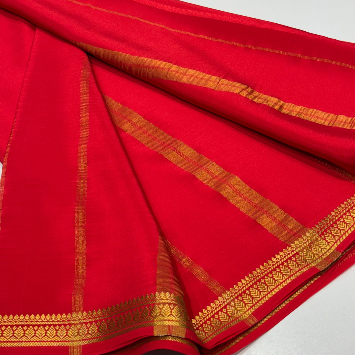 Pure Zari Mysore Silk Saree