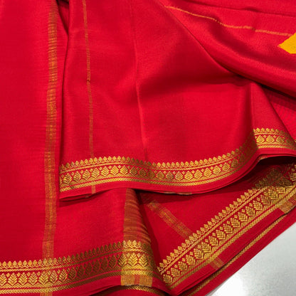 Pure Zari Mysore Silk Saree