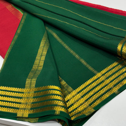 Pure Zari Mysore Silk Saree