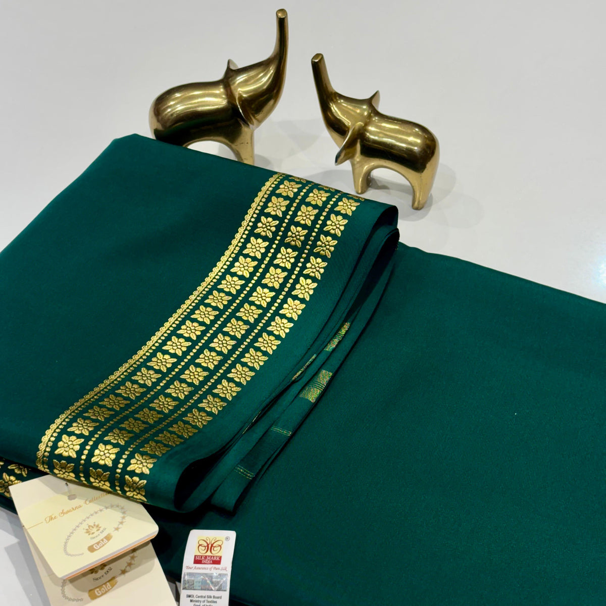 Pure Zari Mysore Silk Saree