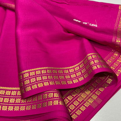 Pure Zari Mysore Silk Saree