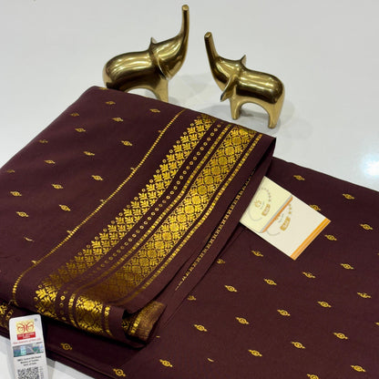 Pure Zari Mysore Silk Saree