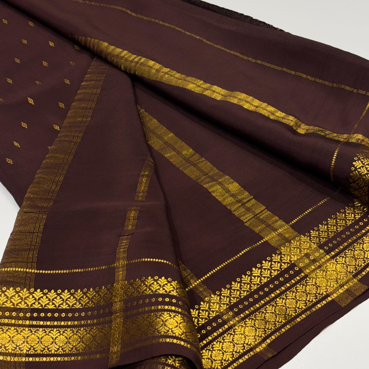 Pure Zari Mysore Silk Saree
