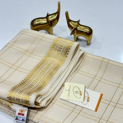 Pure Zari Mysore Silk Saree