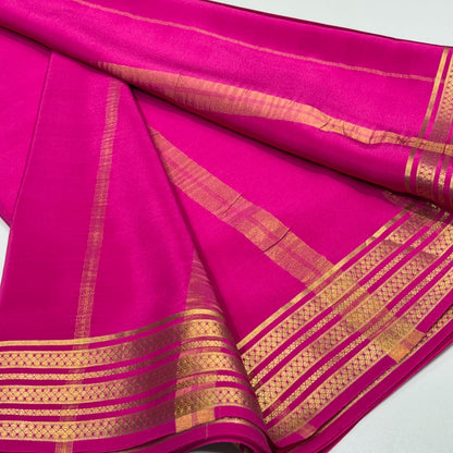 Pure Zari Mysore Silk Saree