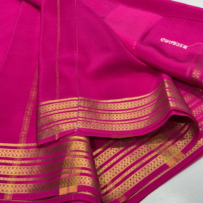 Pure Zari Mysore Silk Saree
