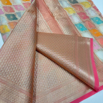 Banarasi Rangkat Organza Saree