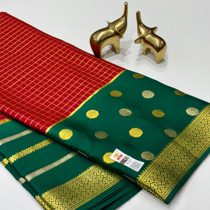 Pure Mysore Silk Saree