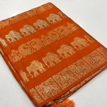 Banarasi Antique Zari Saree