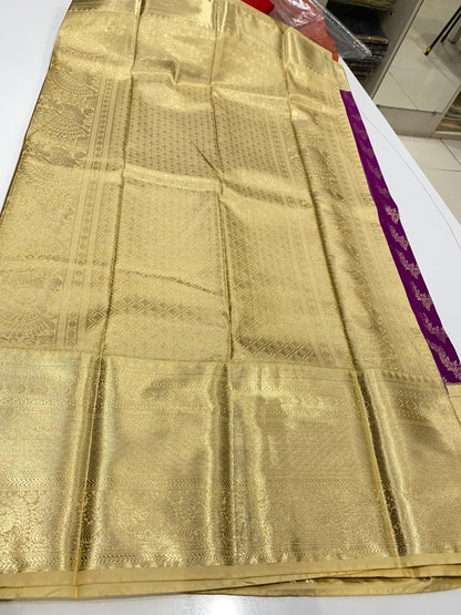 Semi Kanchivaram Silk Saree