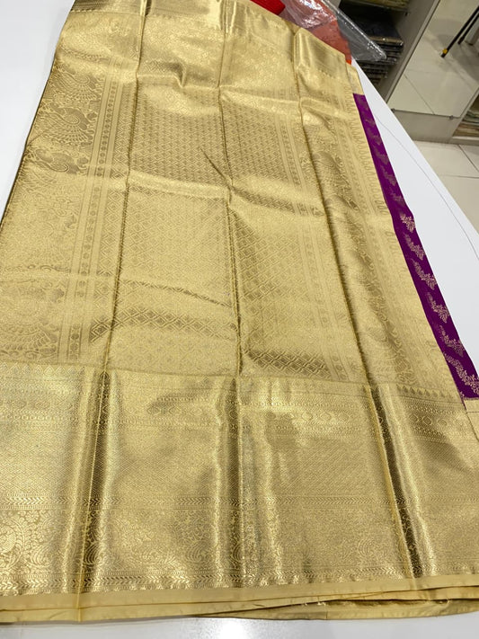 Semi Kanchivaram Silk Saree