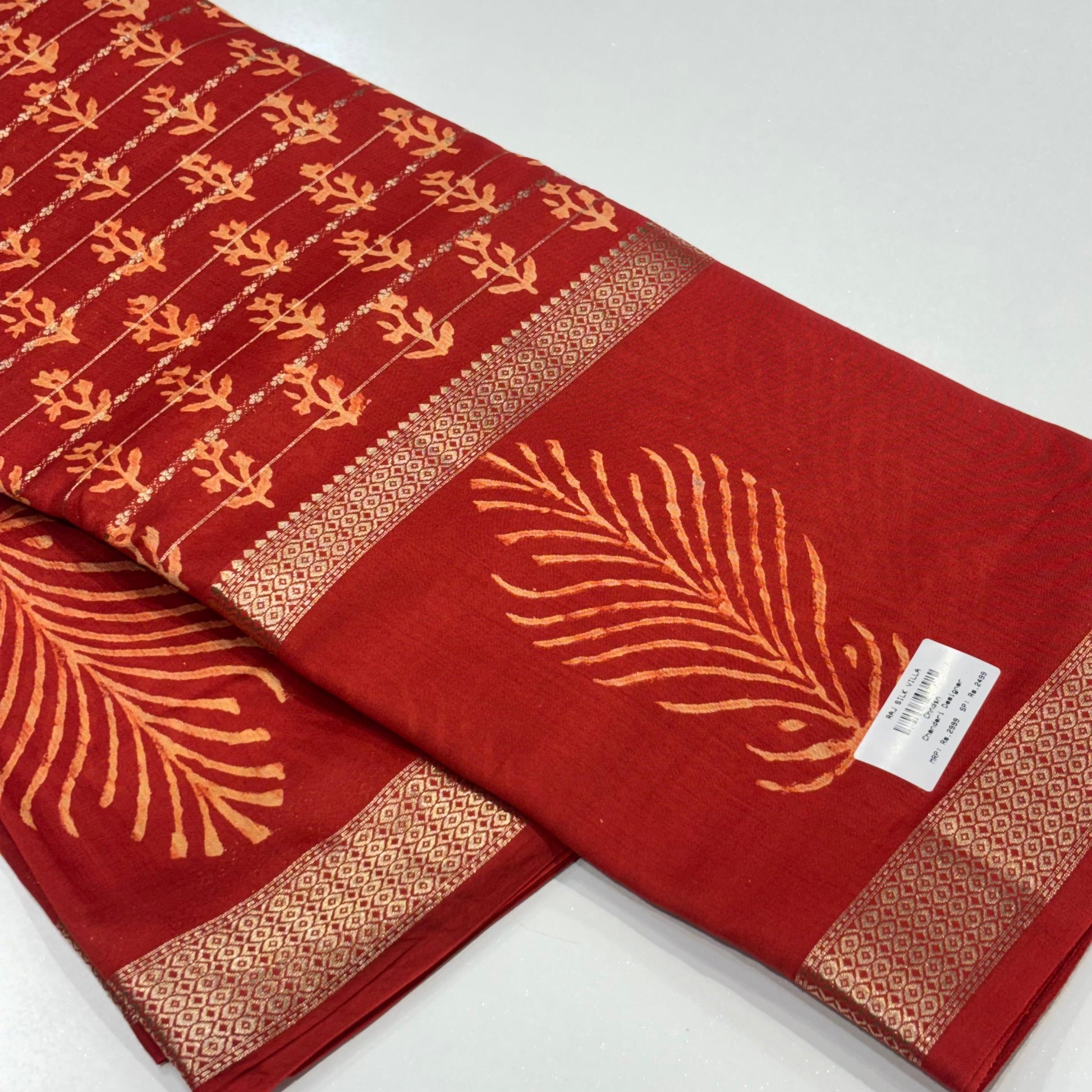 Mul Chanderi Cotton Saree
