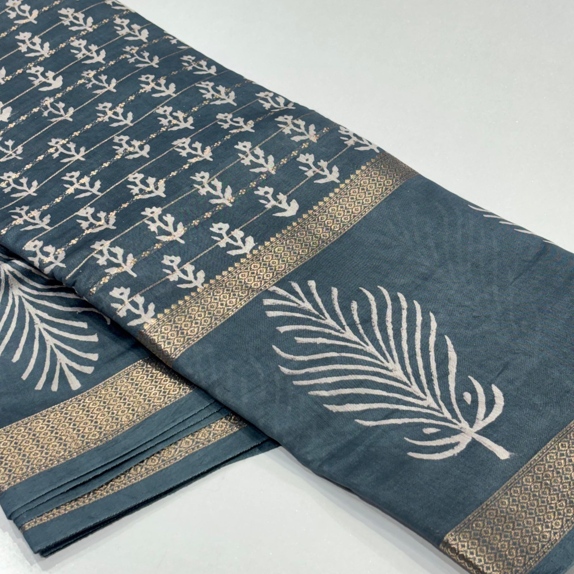 Mul Chanderi Cotton Saree